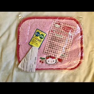 Fluffiest vintage Hello Kitty bath mat!